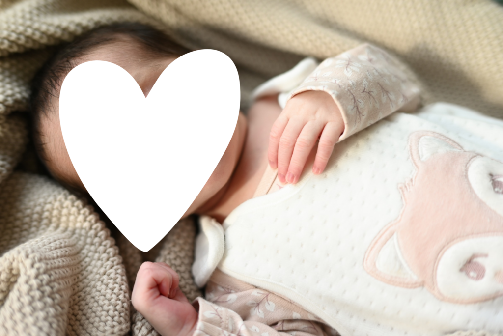 Porträt eines Neugeborenen Babys